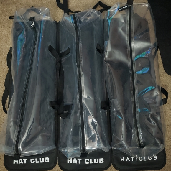 Hat Club 3 Cap Duffle Bag Storage 
